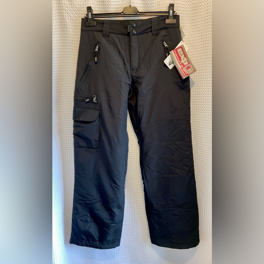 Women’s EXP‎ exposure project black waterproof snow pants size small NWT